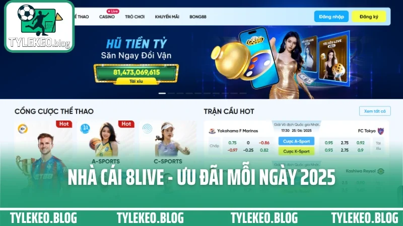 8live - Trải Nghiệm Cá Cược Mượt Mà Với Kèo Biến Động Nhanh