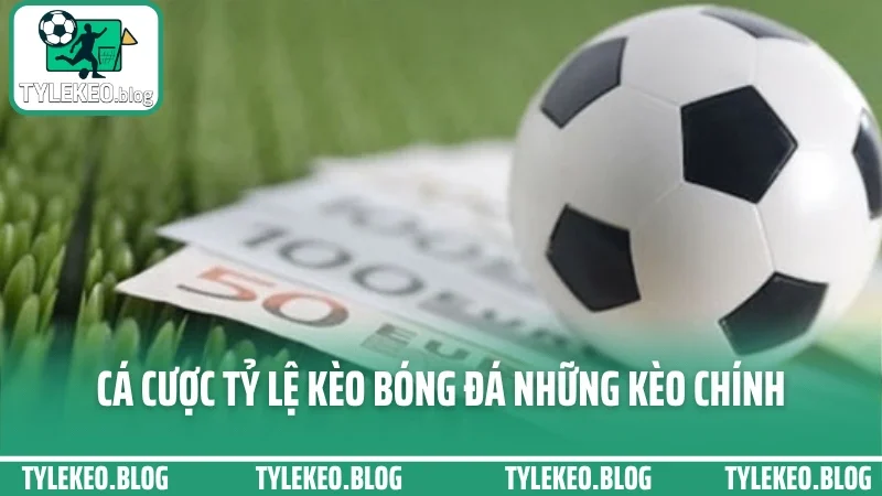 Cá cược tỷ lệ kèo bóng đá - cách đọc odds để chọn cửa không lệch 2 Cá cược tỷ lệ kèo bóng đá những kèo chính