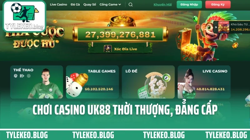 Uk88 - hệ sinh thái cá cược tối ưu cho người mới bắt đầu tự tin 4 Chơi casino uk88 thời thượng, đẳng cấp