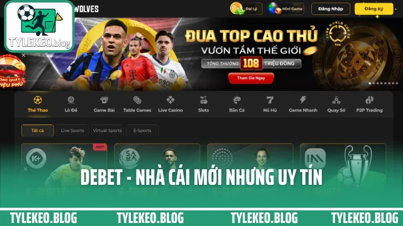 Debet - Tỷ Lệ Cạnh Tranh, Trả Kèo Nhanh Và Nhiều Ưu Đãi Hấp Dẫn