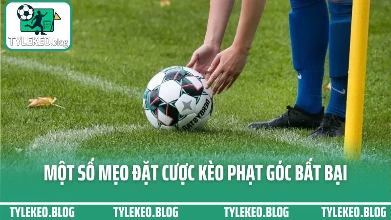 Cách đặt kèo phạt góc - cược theo chỉ số tấn công siêu hiệu quả 3 Một số mẹo đặt cược kèo phạt góc bất bại