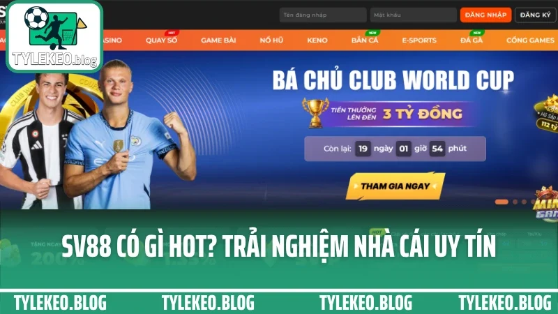 Sv88 - Nơi Dân Cược Chuyên Nghiệp Chọn Gửi Niềm Tin Mỗi Ngày
