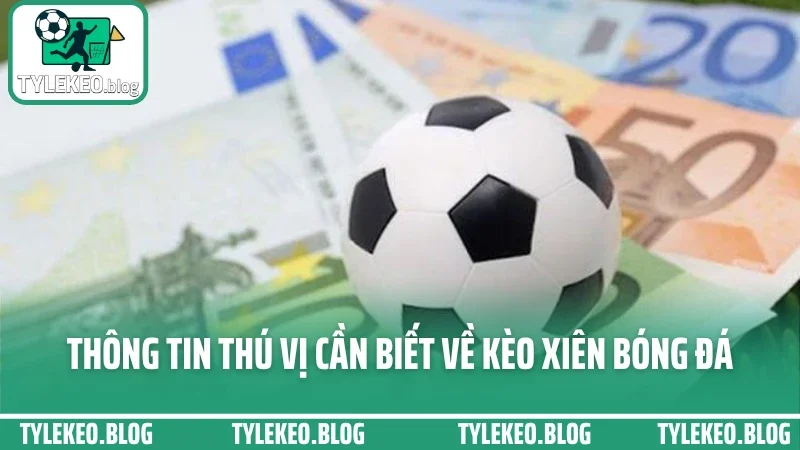 Cách chơi kèo xiên - ghép cược 2-5 kèo tối ưu hóa tỷ lệ trả thưởng 1 Thông tin thú vị cần biết về kèo xiên bóng đá