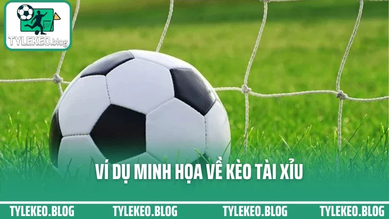 Bắt kèo tài xỉu sao cho chuẩn? Mẹo xem biến động kèo trước giờ lăn bóng 2 Ví dụ minh họa về kèo tài xỉu
